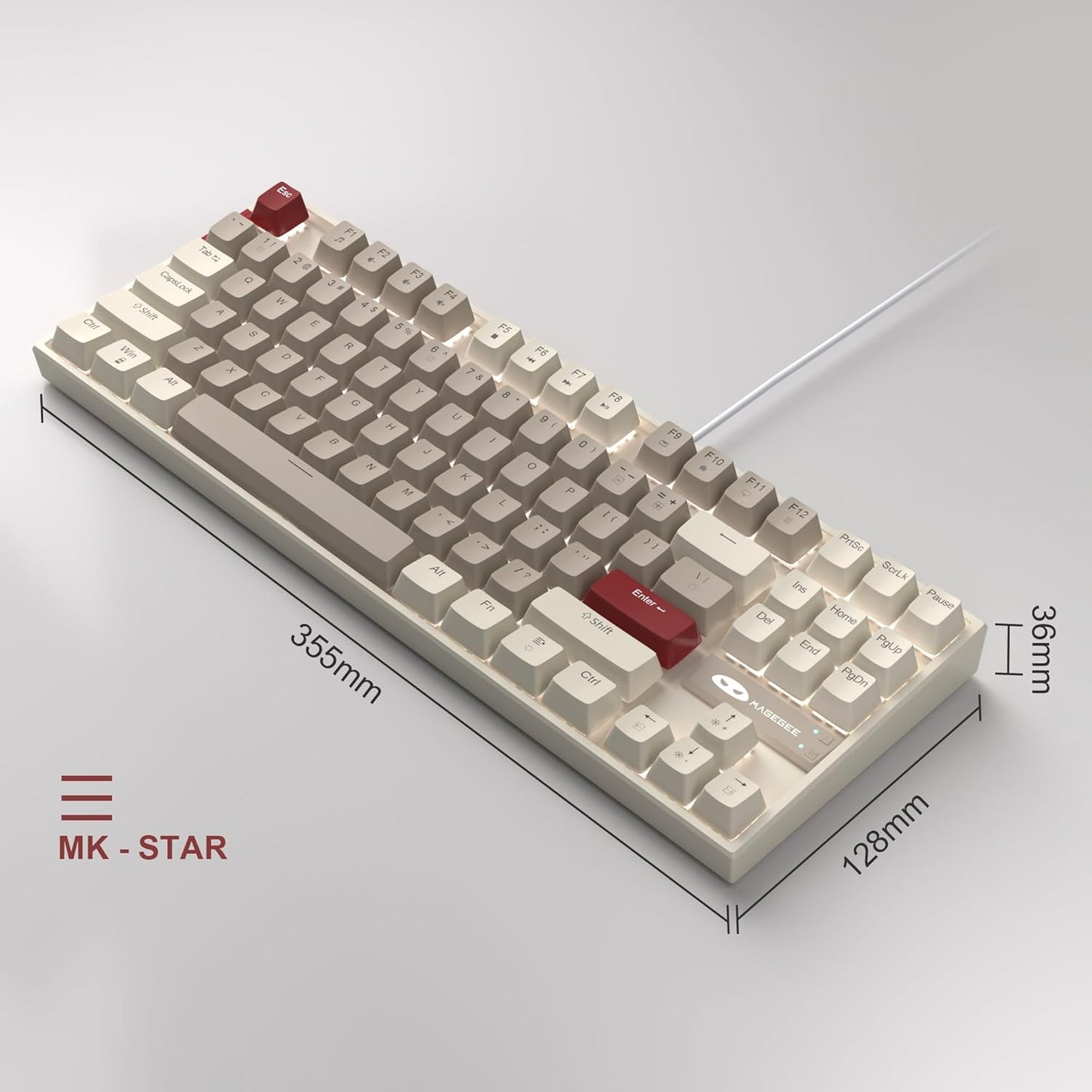 MAGEGEE 75% TKL MECHANICAL KEYBOARD