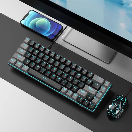 MAGEGEE PORTABLE 60% MECHANICAL GAMING KEYBOARD